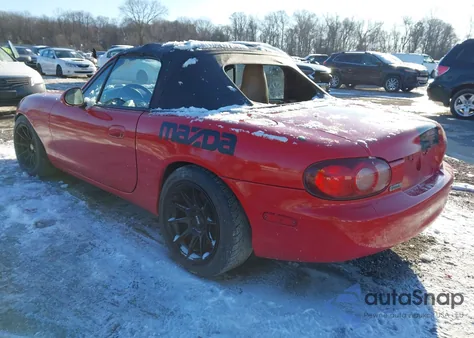 2001 Mazda Mx-5 Miata Ls/Special Edition из США, поврежденный, VIN JM1NB353510204301